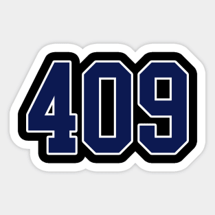 Navy 409 Sticker